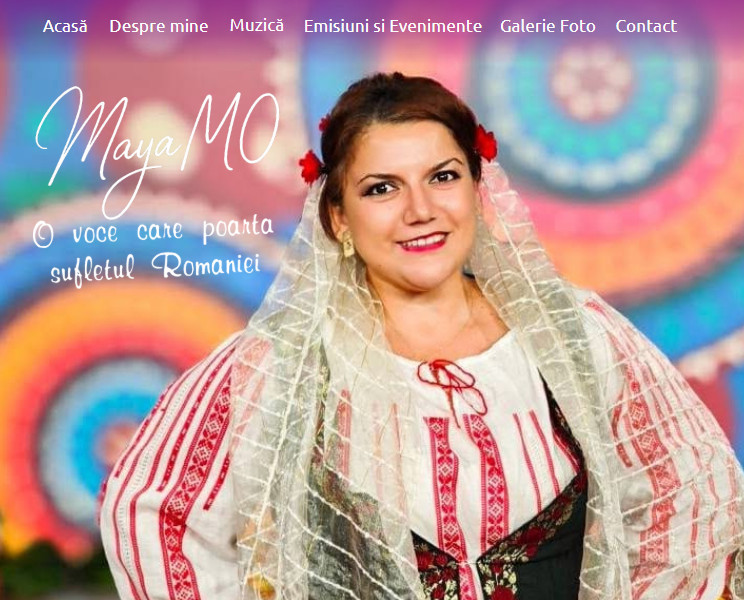 Personal Brand Website – Traditional Music Artist 